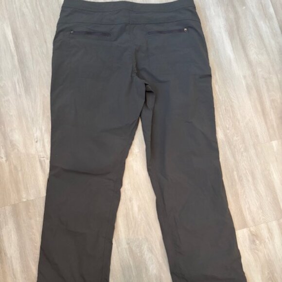 L.L. Bean Water-Repellent Comfort Trail Pants, Mid-Rise Straight-Leg size 18 - Picture 4 of 7